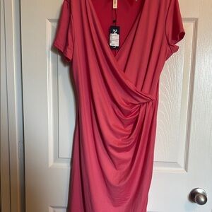 Elegant coral Dress